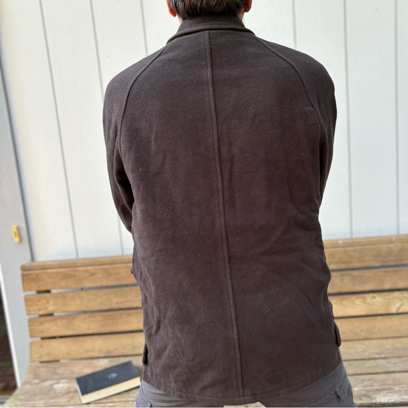 MARIO VALENTE Parka—Wool & Cashmere Blend—Mens 38—Plaid Lining—Made in ITALY—VG+ - Picture 4 of 16